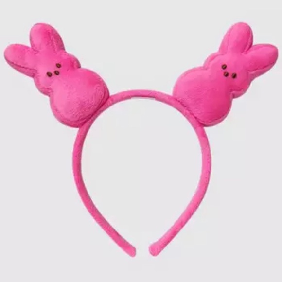 Girls Pink Peeps Headband NWT - Picture 1 of 1